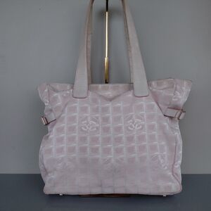 CHANEL Light Pink Tote Bag
